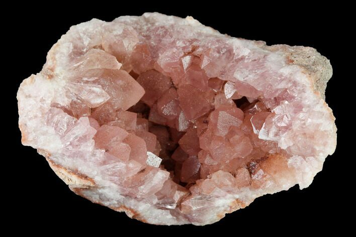 Sparkly, Pink Amethyst Geode Section - Argentina #170117